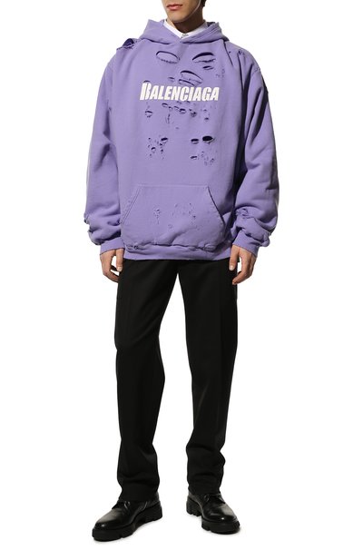 Хлопковое худи BALENCIAGA, арт. 659403/TKVB6, фото 2
