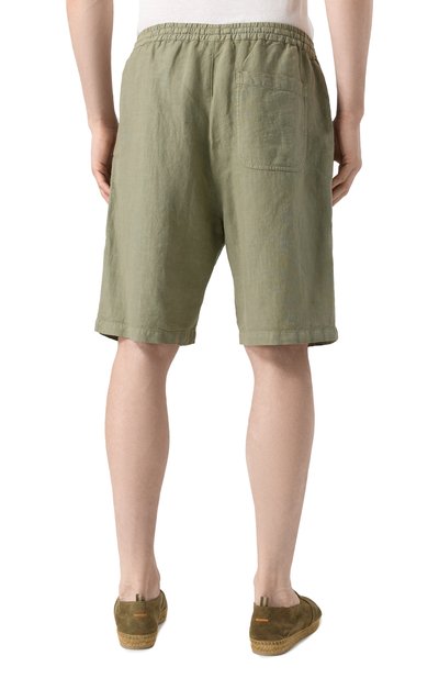 Льняные шорты 120% LINO, арт. 32ALIM29CM/0253/000, фото 4