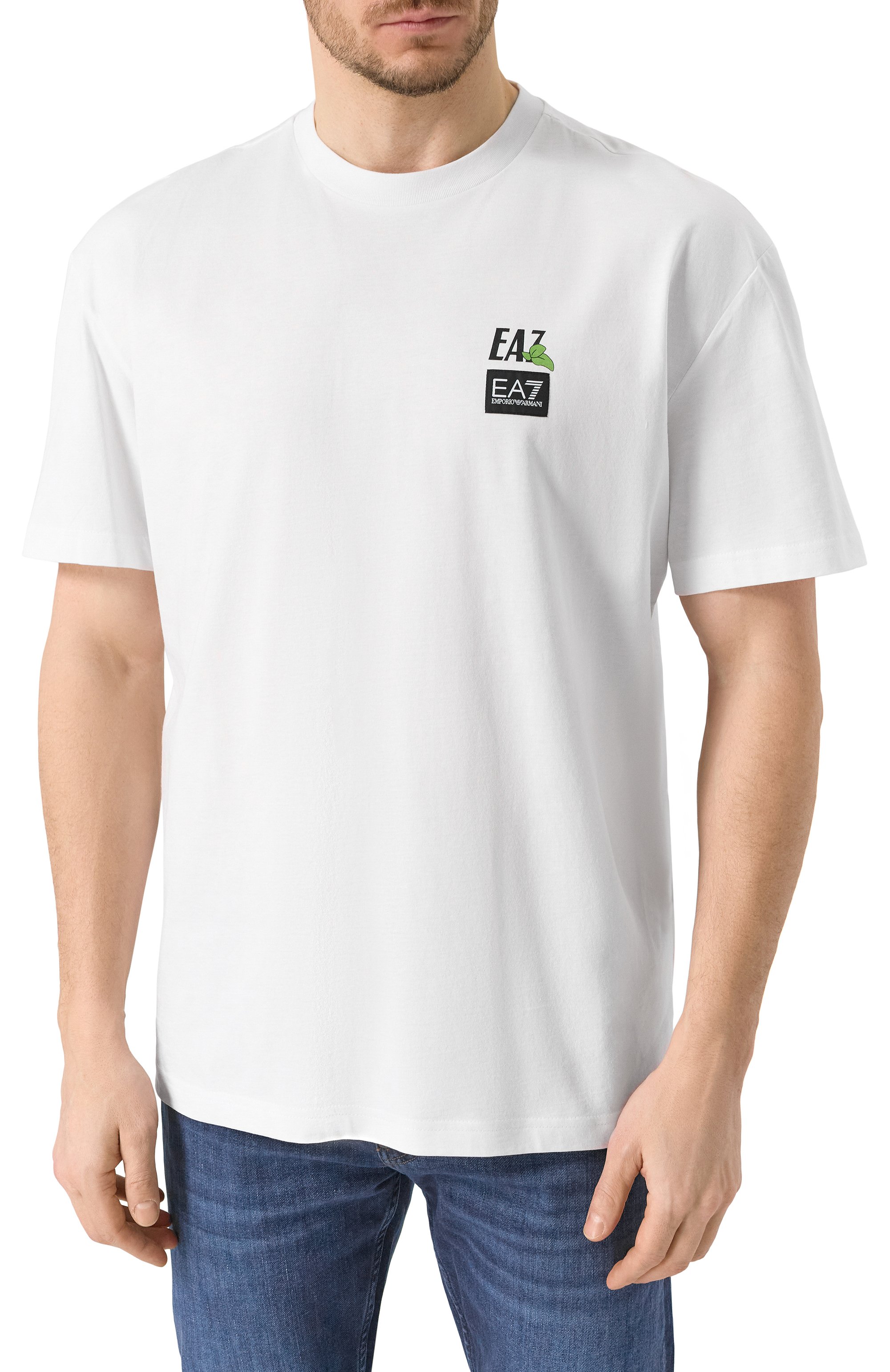 Хлопковая футболка EA7, арт. 7M000118/AF13244, фото 3