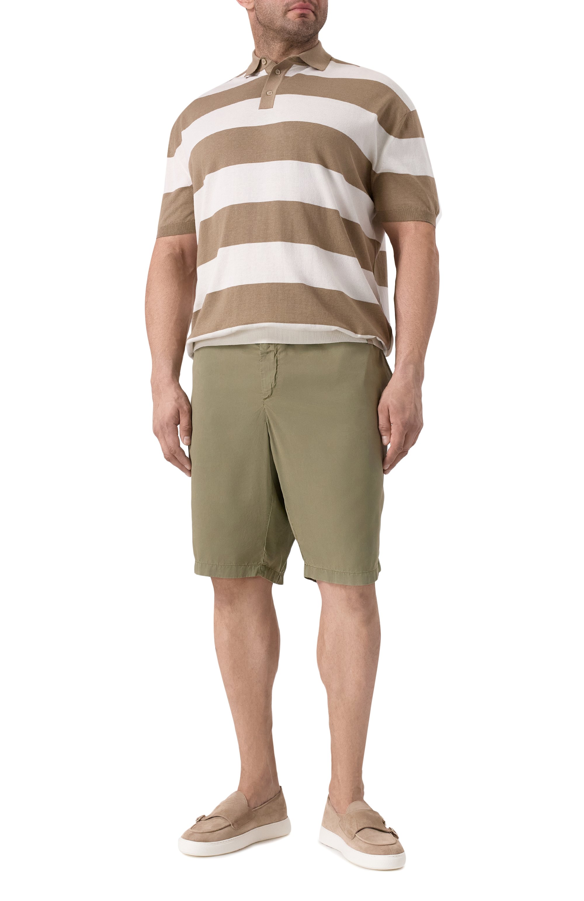 Поло из шелка и хлопка PAUL&SHARK, арт. 25411618/3XL, фото 2