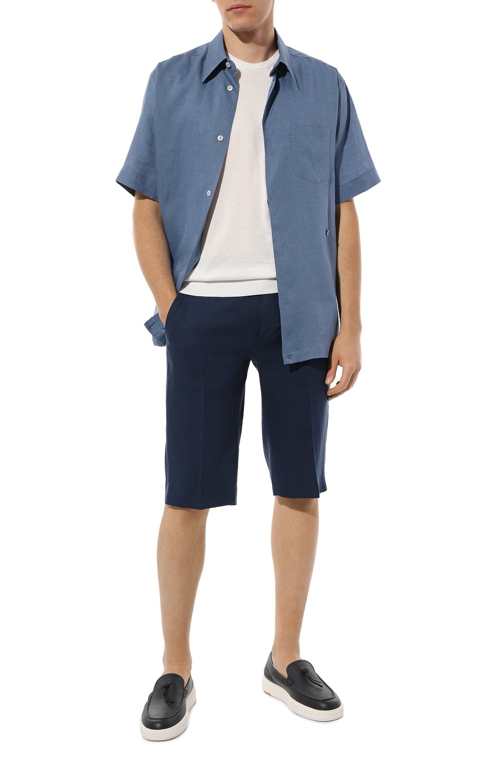 Льняные шорты STEFANO RICCI, арт. M1T3200281/L0001F, фото 2