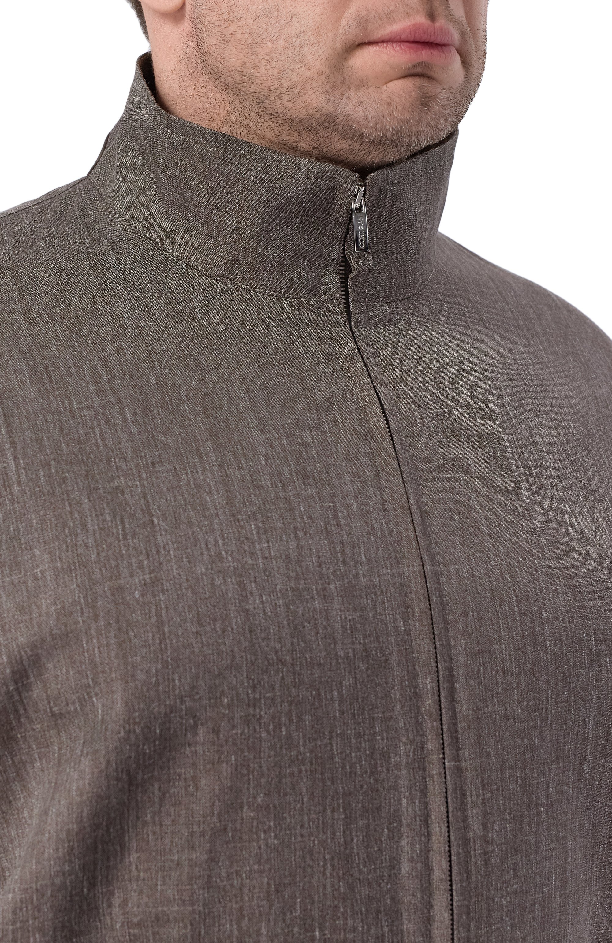 Бомбер из шерсти и шелка CORTIGIANI, арт. 4AG625, фото 5