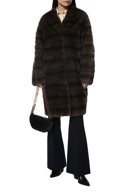 Шуба из меха соболя VALENTINO, арт. UF3FAA303AF, фото 2