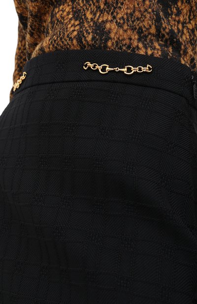 Юбка из хлопка и шерсти GUCCI, арт. 632090/ZAD93, фото 5