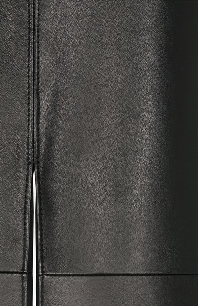 Кожаная юбка GIVENCHY черного цвета по цене 232000 руб., арт. BW40E960JK, фото 5 Кожаная юбка GIVENCHY, арт. BW40E960JK, фото 5