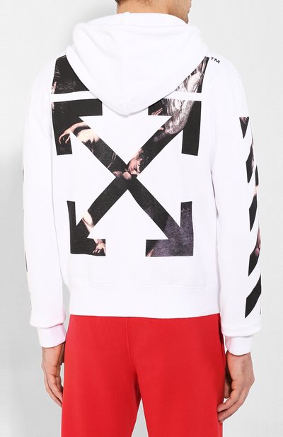 Хлопковая толстовка OFF-WHITE, арт. 0MBE001S20E300040188, фото 4