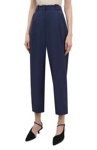 Брюки GIORGIO ARMANI синего цвета по цене 123000 руб., арт. 1SHPP0G3/T02AW, фото 3 Брюки GIORGIO ARMANI, арт. 1SHPP0G3/T02AW, фото 3