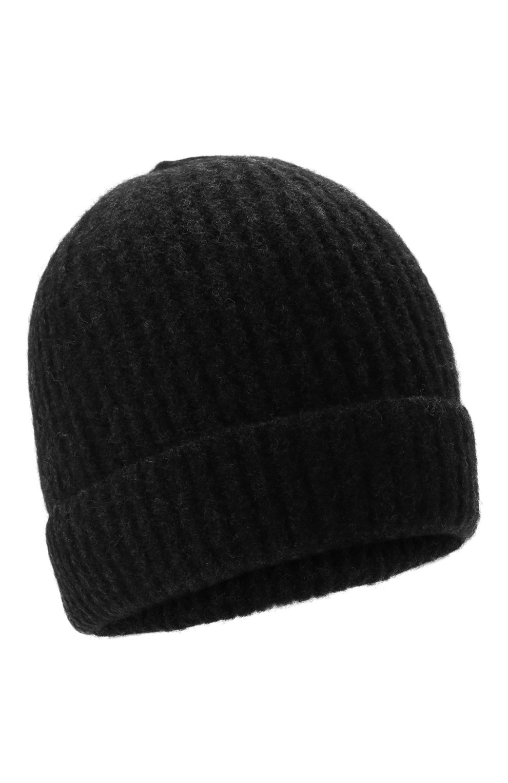 Шерстяная шапка ISABEL BENENATO темно-серого цвета по цене 15250 руб., арт. UK17F21, фото 1 Шерстяная шапка ISABEL BENENATO, арт. UK17F21, фото 1