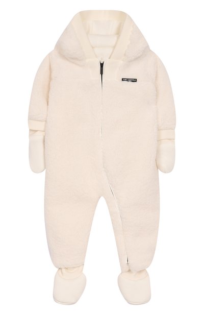 Утепленный комбинезон из экомеха KARL LAGERFELD KIDS, арт. Z30975