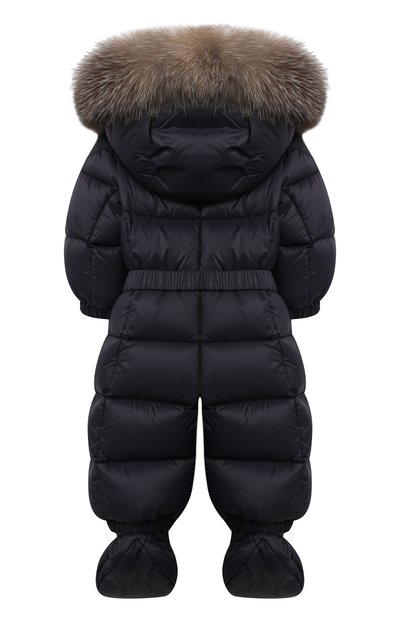 Пуховый комбинезон с пинетками MONCLER, арт. F2-951-1G506-02-53079/3M-18M, фото 2