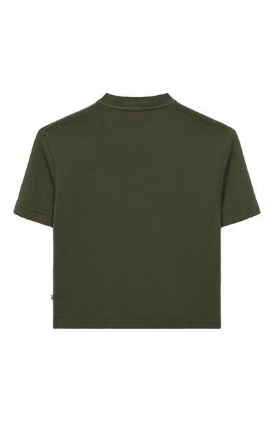 Комплект из футболки и шорт IL GUFO хаки цвета по цене 21750 руб., арт. P25DP534MF701/5A-8A, фото 3 Комплект из футболки и шорт IL GUFO, арт. P25DP534MF701/5A-8A, фото 3