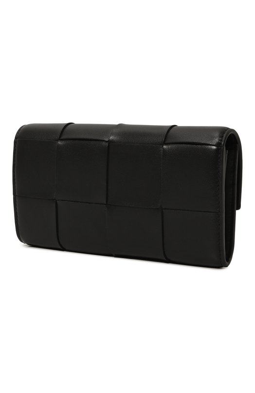 Кожаный кошелек Bottega Veneta 742694/VCQC4 Чёрный  742694/VCQC4 Фото 2