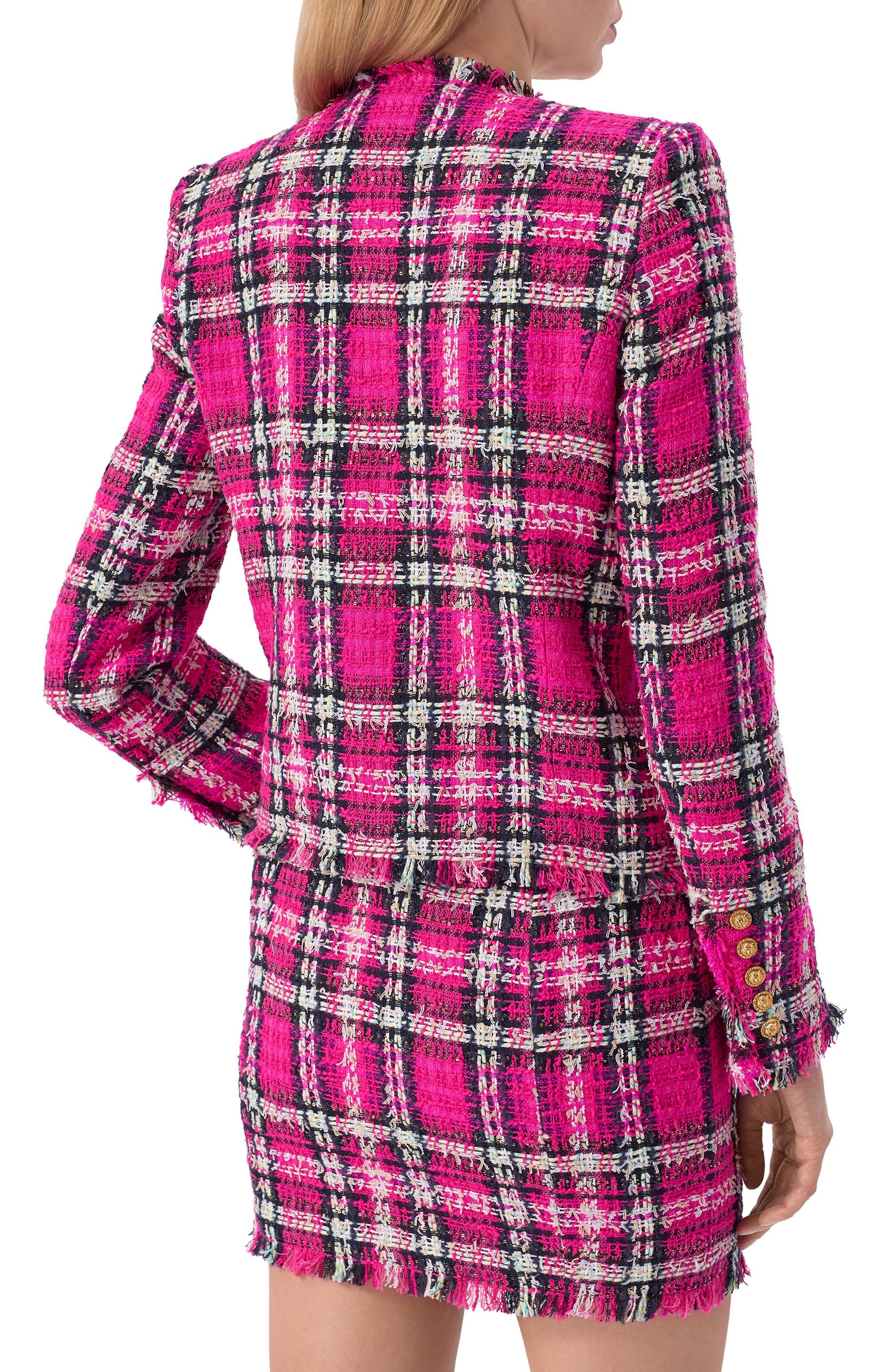 Жакет из хлопка и шерсти BALMAIN, арт. GF1SM509/CG42, фото 4