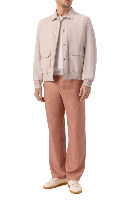 Брюки из кашемира и шелка Colombo PA00505/TEX/77541-10 Розовый  PA00505/TEX/77541-10 Фото 2