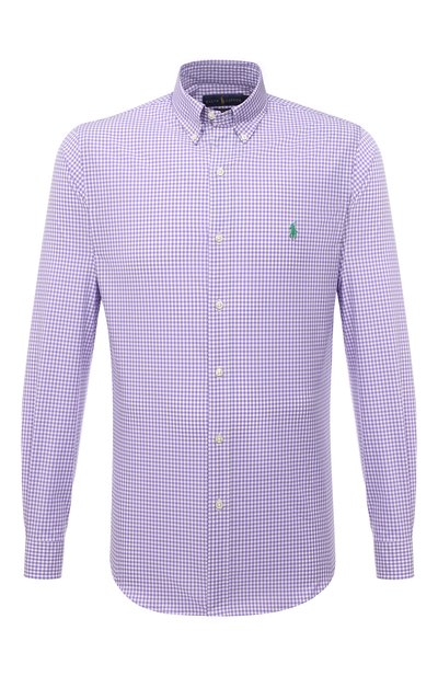 Хлопковая рубашка POLO RALPH LAUREN, арт. 710859882/4656I, фото 1