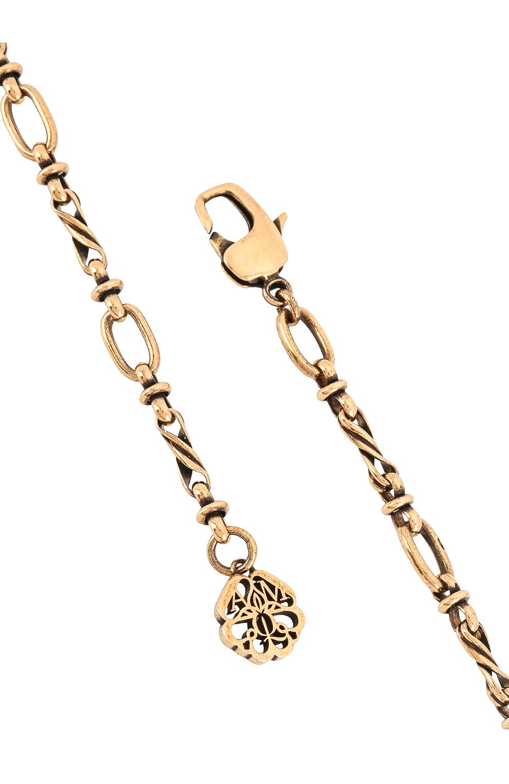 Колье ALEXANDER MCQUEEN бордового цвета по цене 78350 руб., арт. 621755/J160T, фото 3 Колье ALEXANDER MCQUEEN, арт. 621755/J160T, фото 3