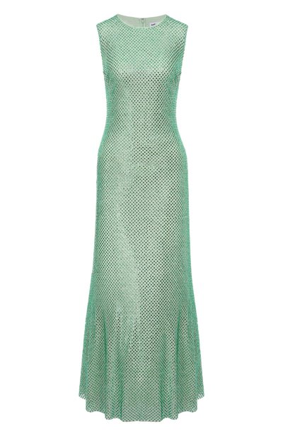 Женское платье с отделкой стразами SELF-PORTRAIT, арт. PF25101MG