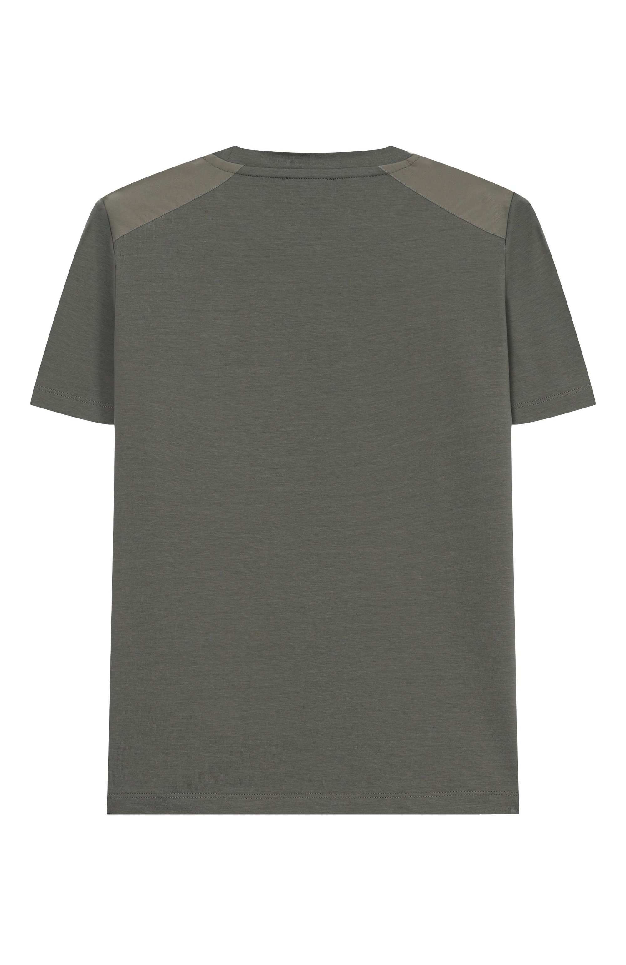 Хлопковая футболка PAUL & SHARK JUNIOR, арт. WUM005/LBA40/6A-8A, фото 2