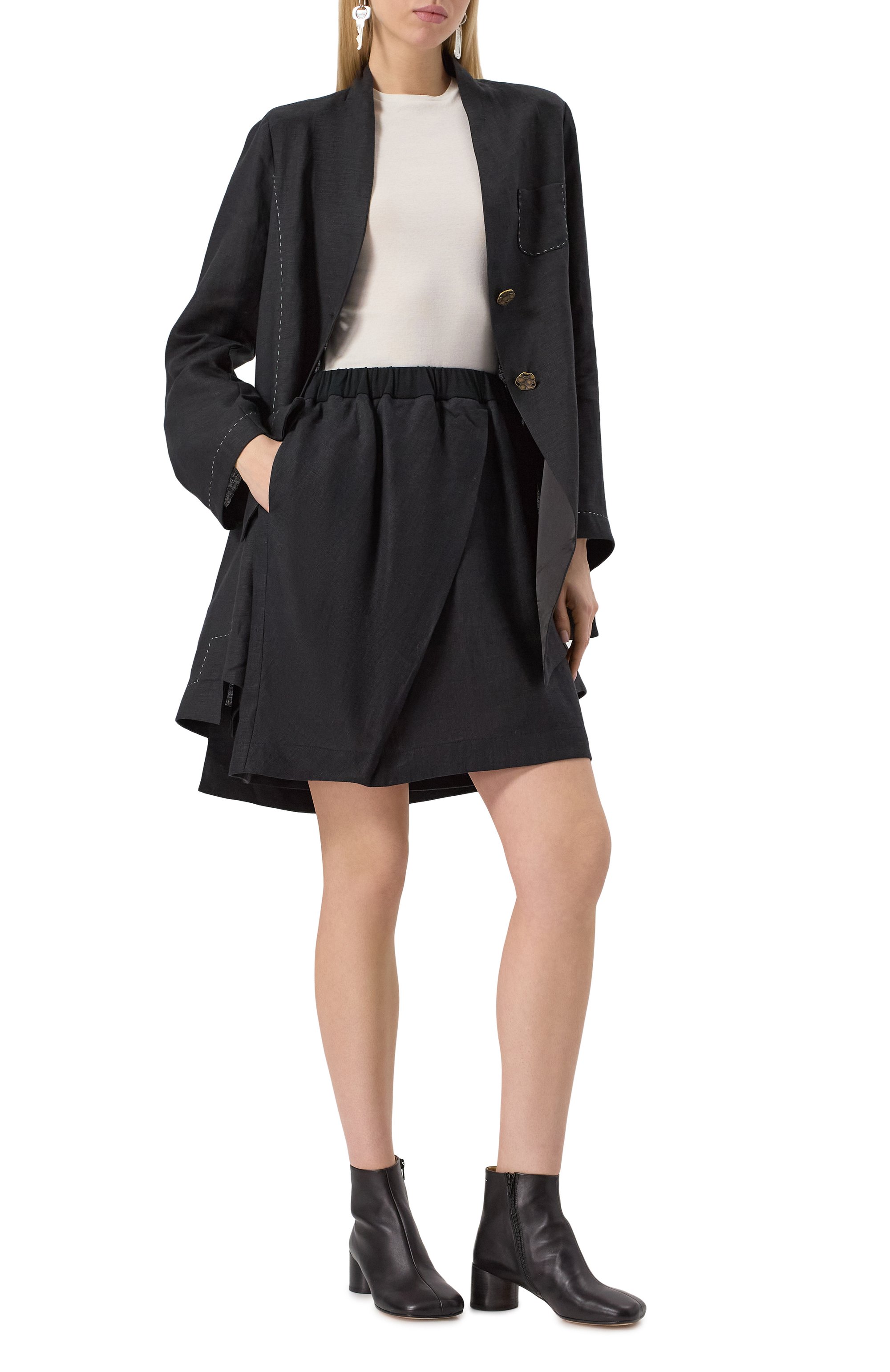 Льняной жакет MIDGARD PARIS, арт. JK1501-LN-BK, фото 2