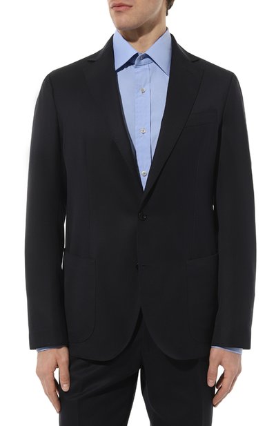 Шерстяной костюм MVST темно-синего цвета по цене 220500 руб., арт. SG4200S0690002, фото 2 Шерстяной костюм MVST, арт. SG4200S0690002, фото 2