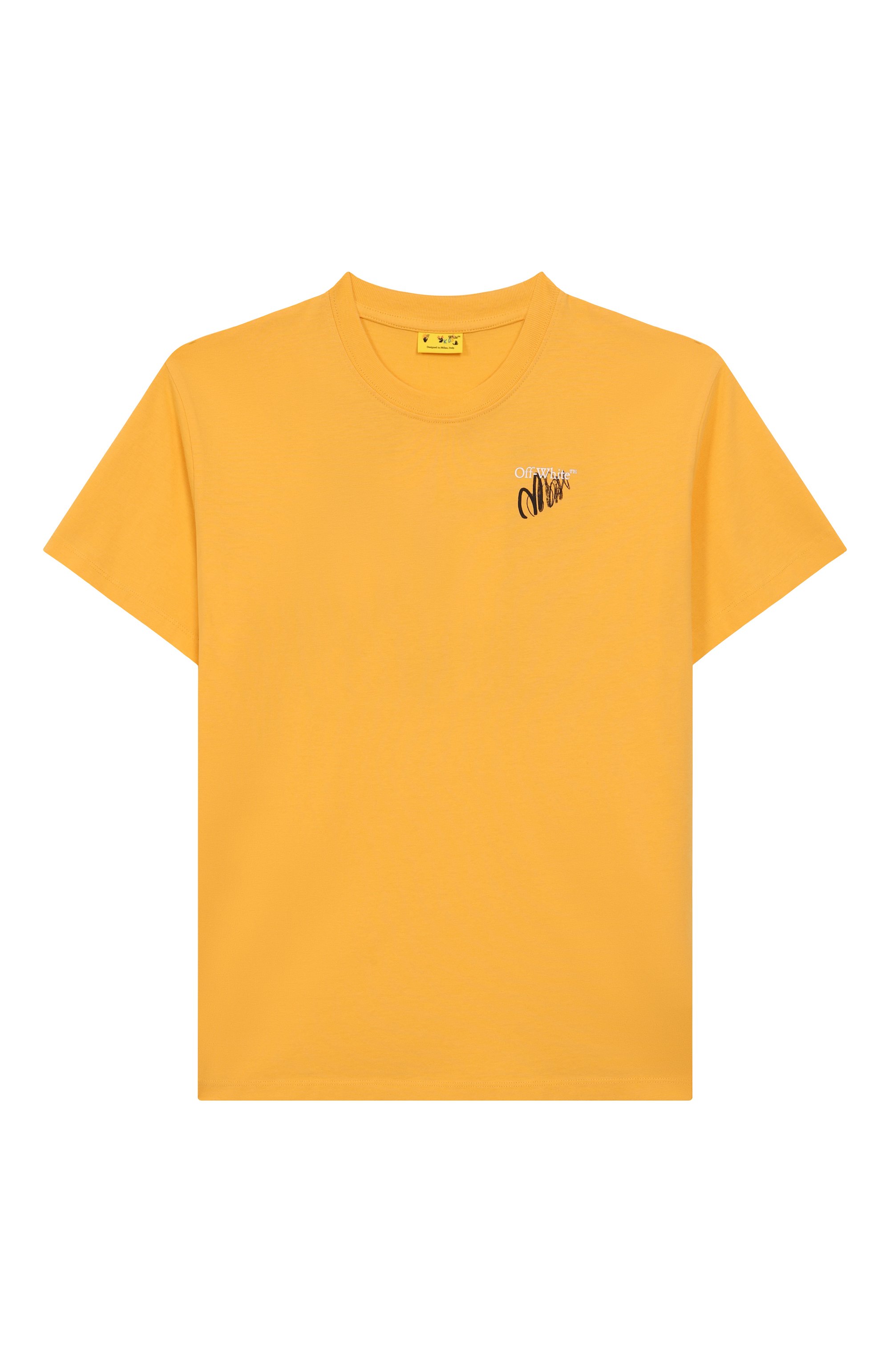 Хлопковая футболка OFF-WHITE, арт. 0BAA002S25JER00A/12+, фото 1
