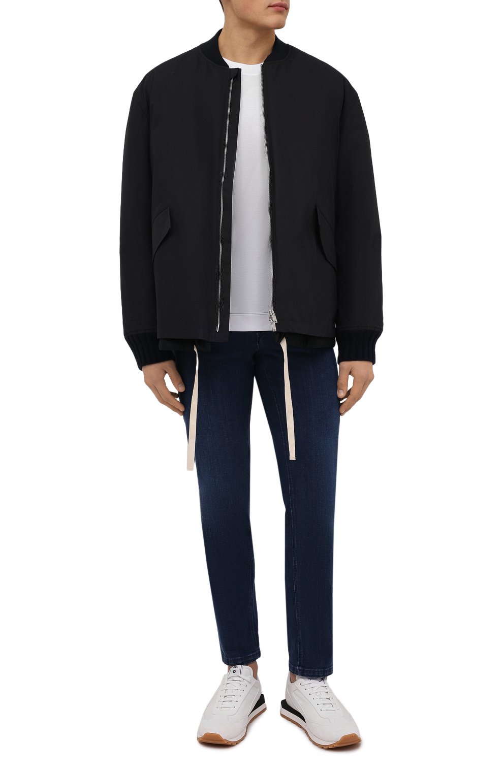 Хлопковая футболка BRUNELLO CUCINELLI, арт. M0T617107, фото 2