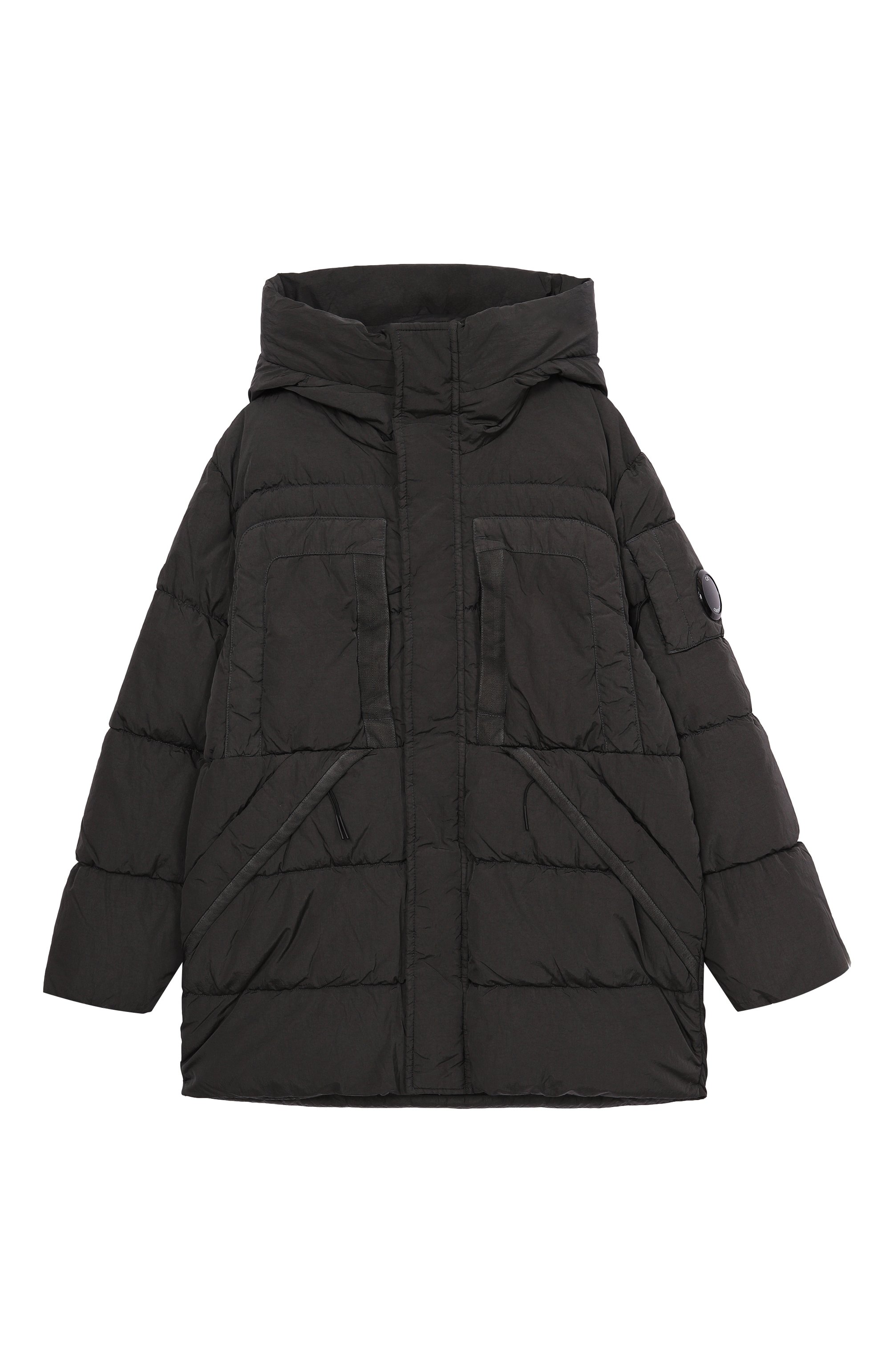 Пуховое пальто C.P. COMPANY, арт. CUS019/L3C00/10-14, фото 1