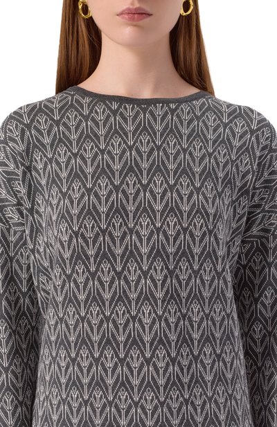 Платье из шелка и кашемира FREEAGE, арт. W26.DR170M.6030.991, фото 5