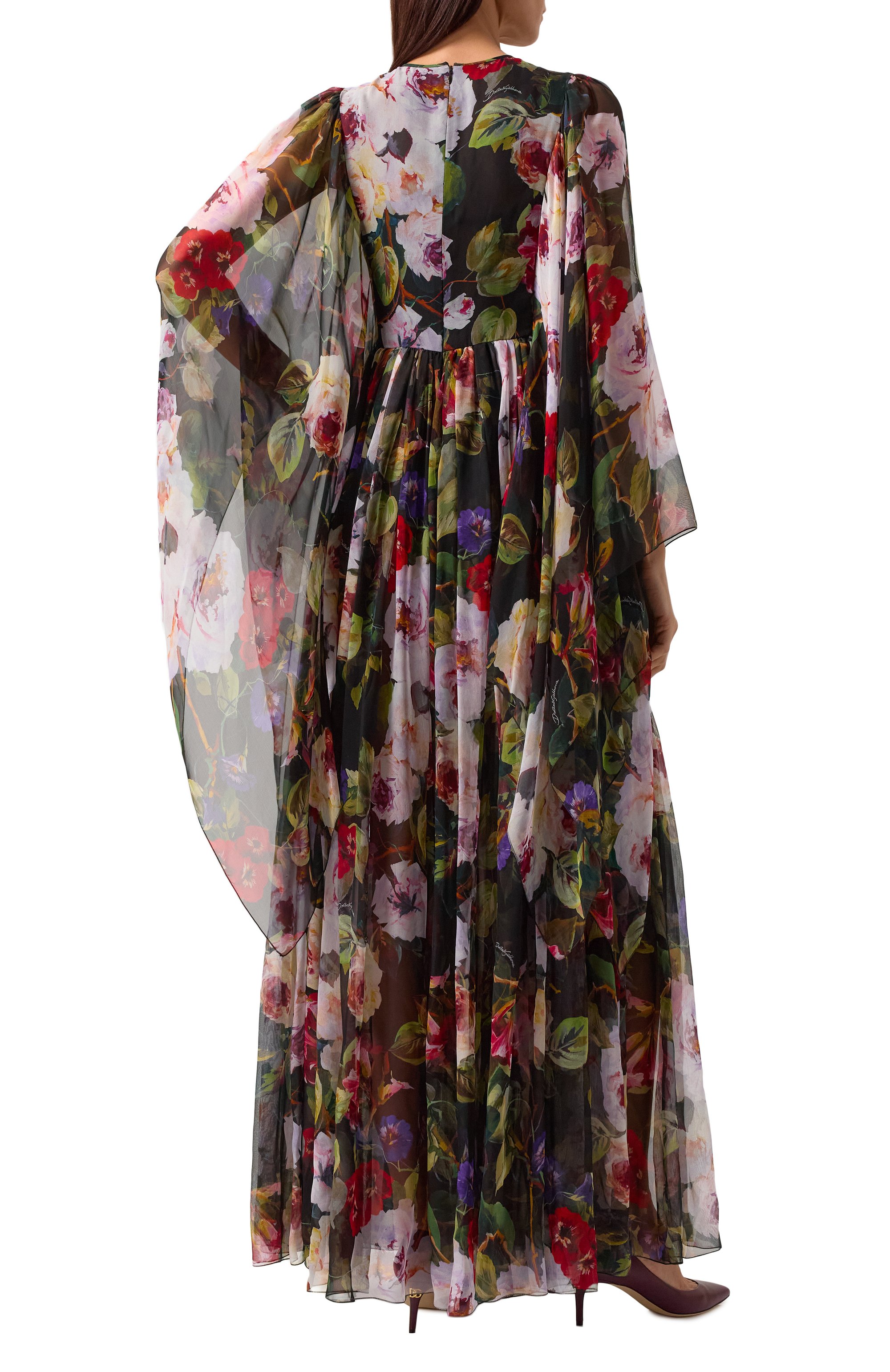 Шелковое платье DOLCE & GABBANA, арт. F6ADQT/IS1SK, фото 4