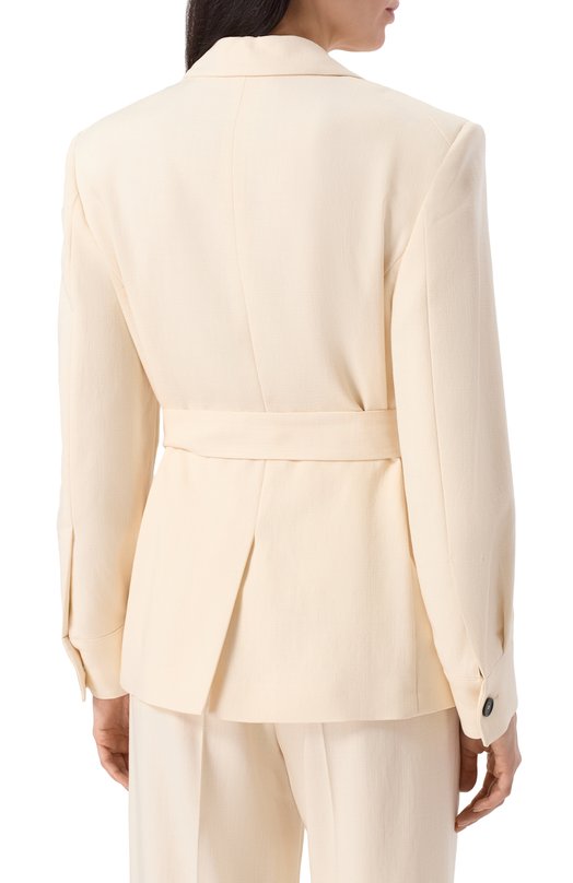 Жакет из вискозы MSGM 3841MDG24/257106 Кремовый  3841MDG24/257106 Фото 4
