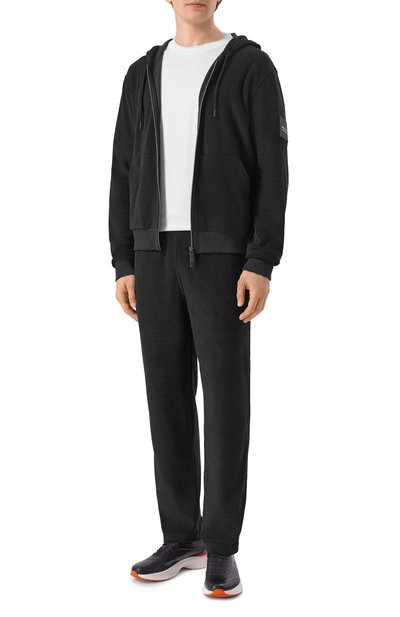 Хлопковая толстовка KITON черного цвета по цене 120500 руб., арт. UMM0104, фото 2 Хлопковая толстовка KITON, арт. UMM0104, фото 2