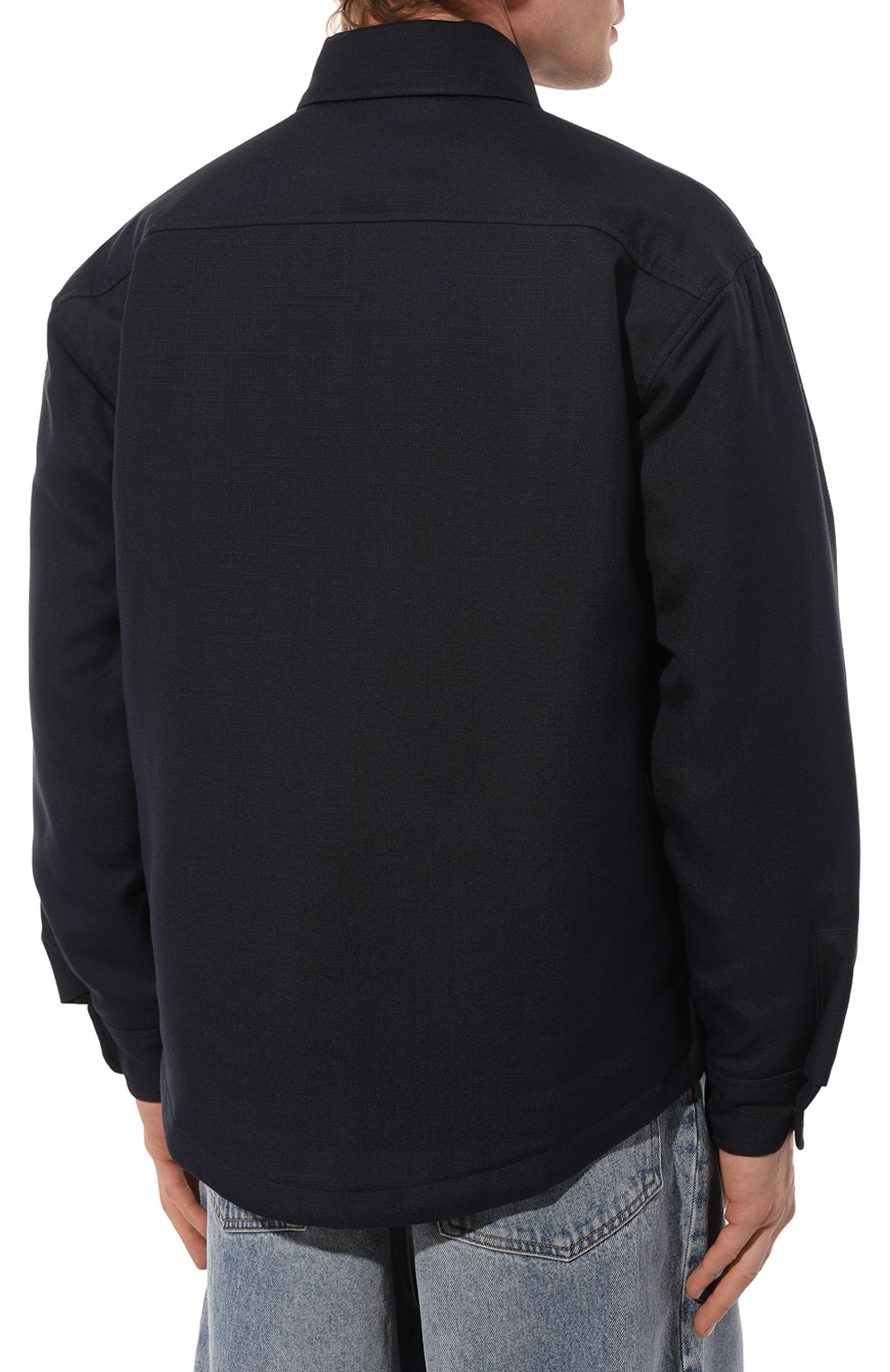 Куртка-рубашка из вискозы JACQUEMUS, арт. 23H/236SH105-1359, фото 4