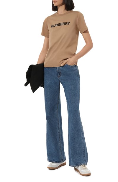 Хлопковая футболка BURBERRY, арт. 8060703A1420, фото 2