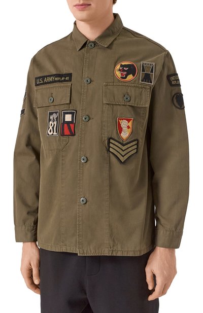 Хлопковая рубашка REPLAY, арт. M8445A.000.85172, фото 3