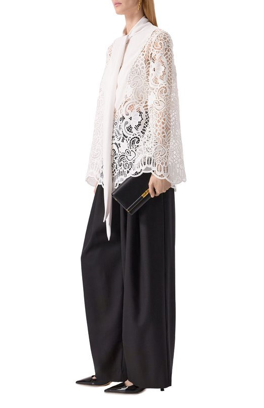 Блузка Zuhair Murad RBL25356/MAPL002 Белый  RBL25356/MAPL002 Фото 2