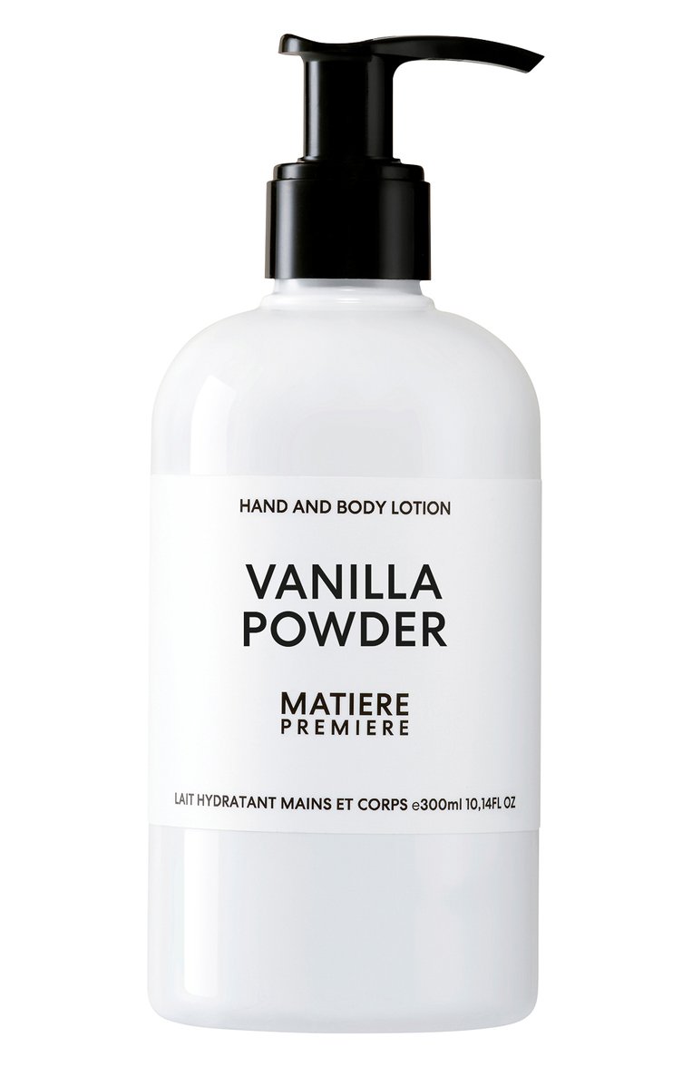 Лосьон для тела и рук vanilla powder (300ml) MATIERE PREMIERE, арт. 3760372460440, фото 1