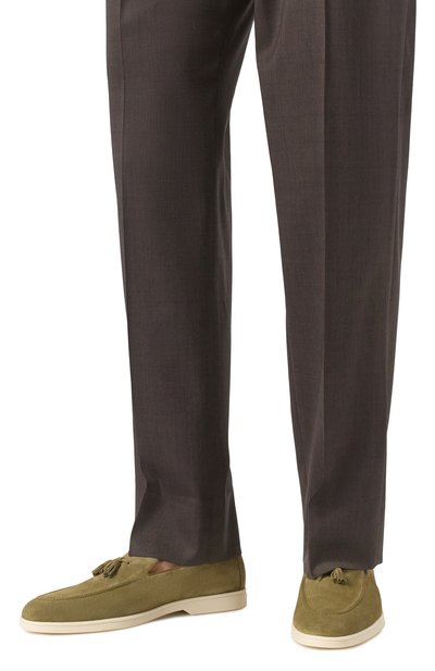 Замшевые лоферы DOUCAL'S, арт. DU3415NWMAUY009G, фото 3