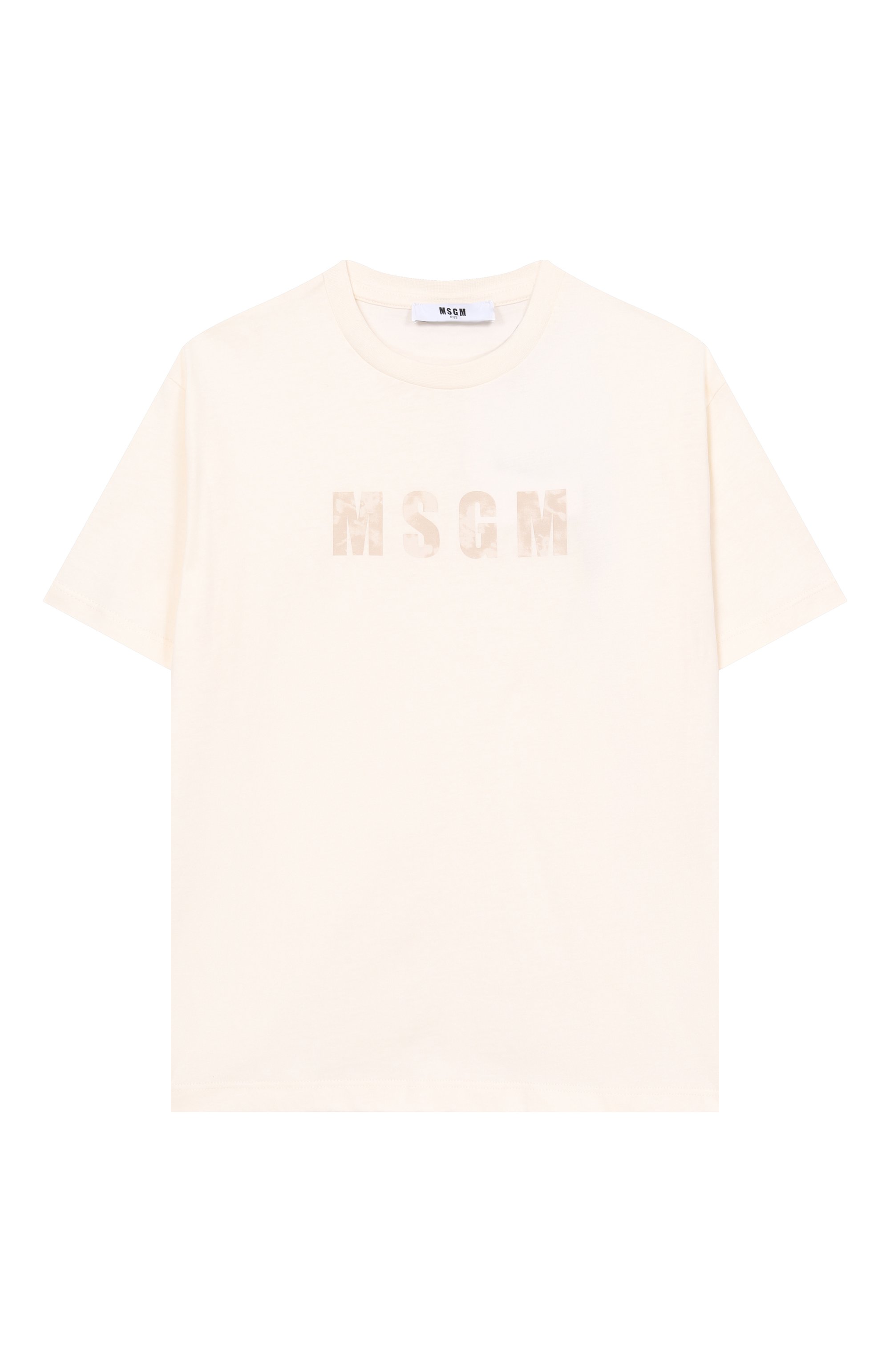 Хлопковая футболка MSGM KIDS, арт. S6MSJBTH241, фото 1