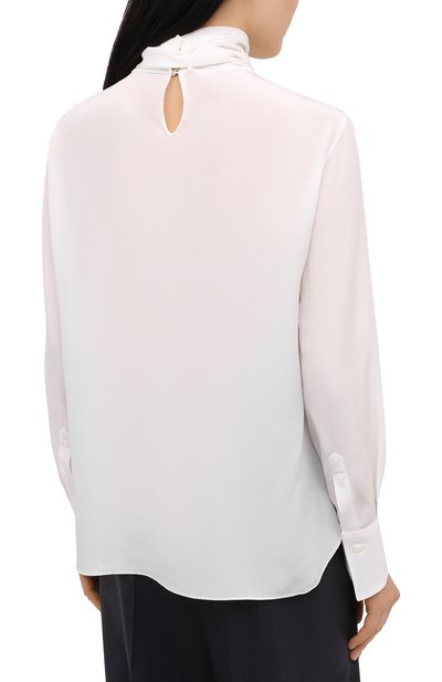 Шелковая блузка BRUNELLO CUCINELLI, арт. MB993DE504, фото 4