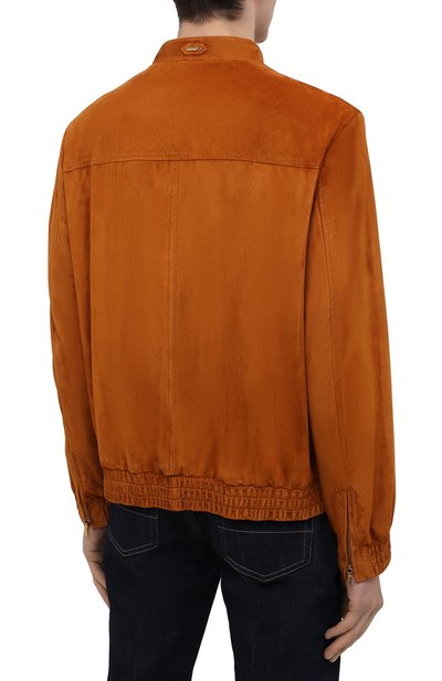 Замшевый бомбер ZILLI, арт. MAV-JANGA-01003/2001, фото 4