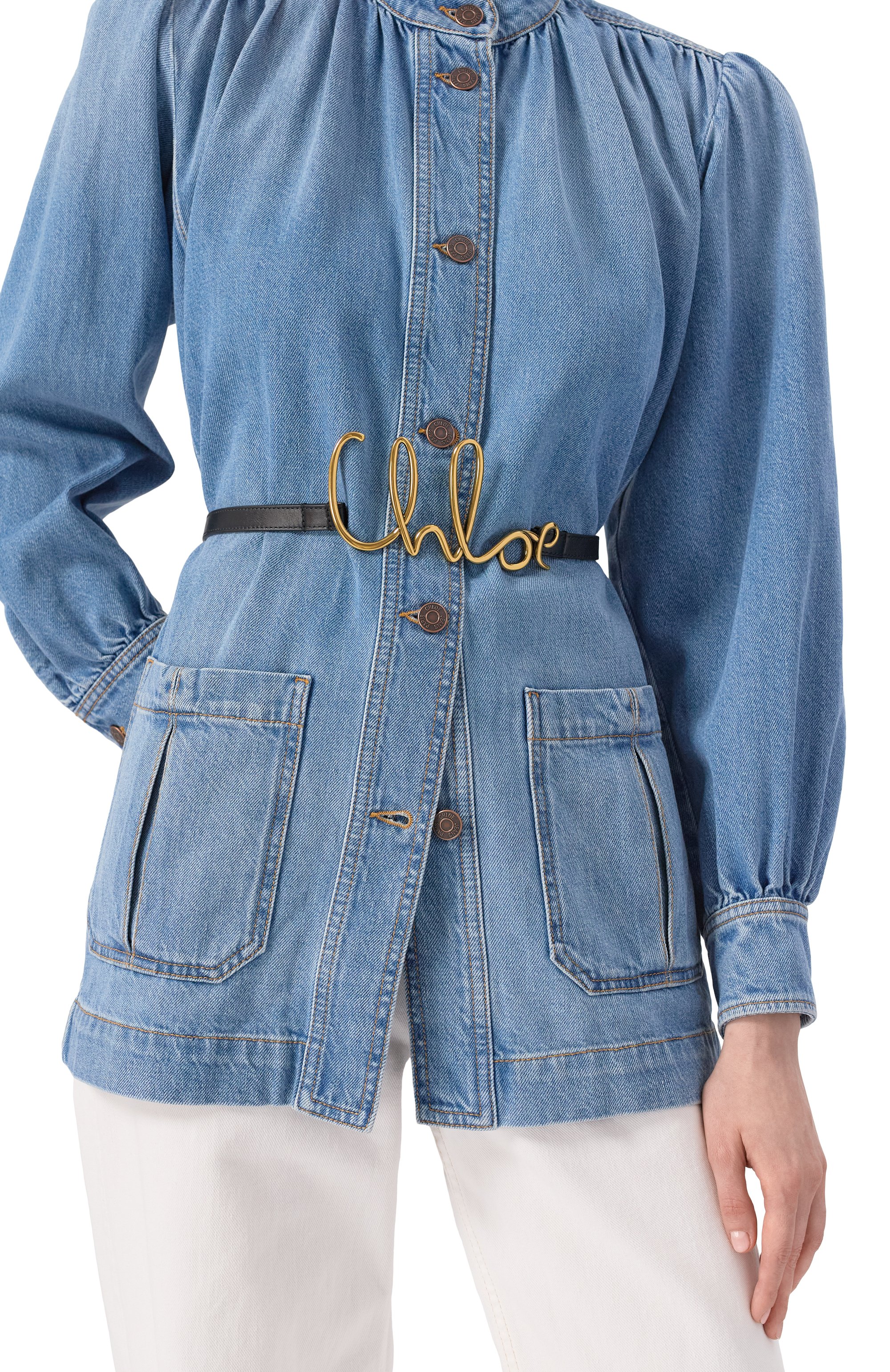 Кожаный ремень CHLOÉ, арт. CHC24AC066SFB, фото 2