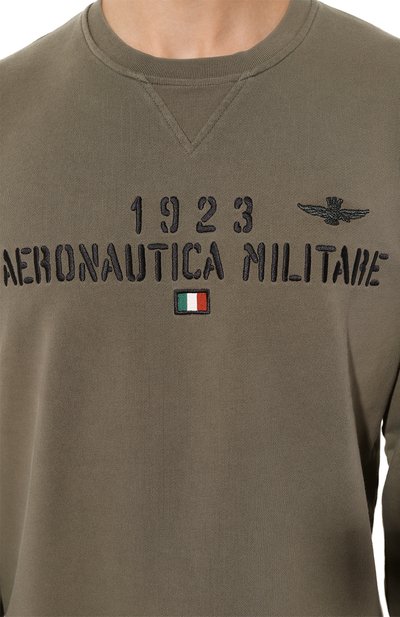 Хлопковый свитшот AERONAUTICA MILITARE, арт. 231/FE1746F489, фото 5