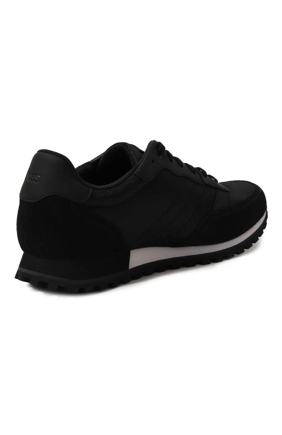 Комбинированные кроссовки parkour BOSS черного цвета по цене 29850 руб., арт. 50498133, фото 5 Комбинированные кроссовки parkour BOSS, арт. 50498133, фото 5