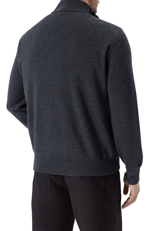 Комбинированный кардиган Bogner 88379426 Серый  88379426 Фото 4