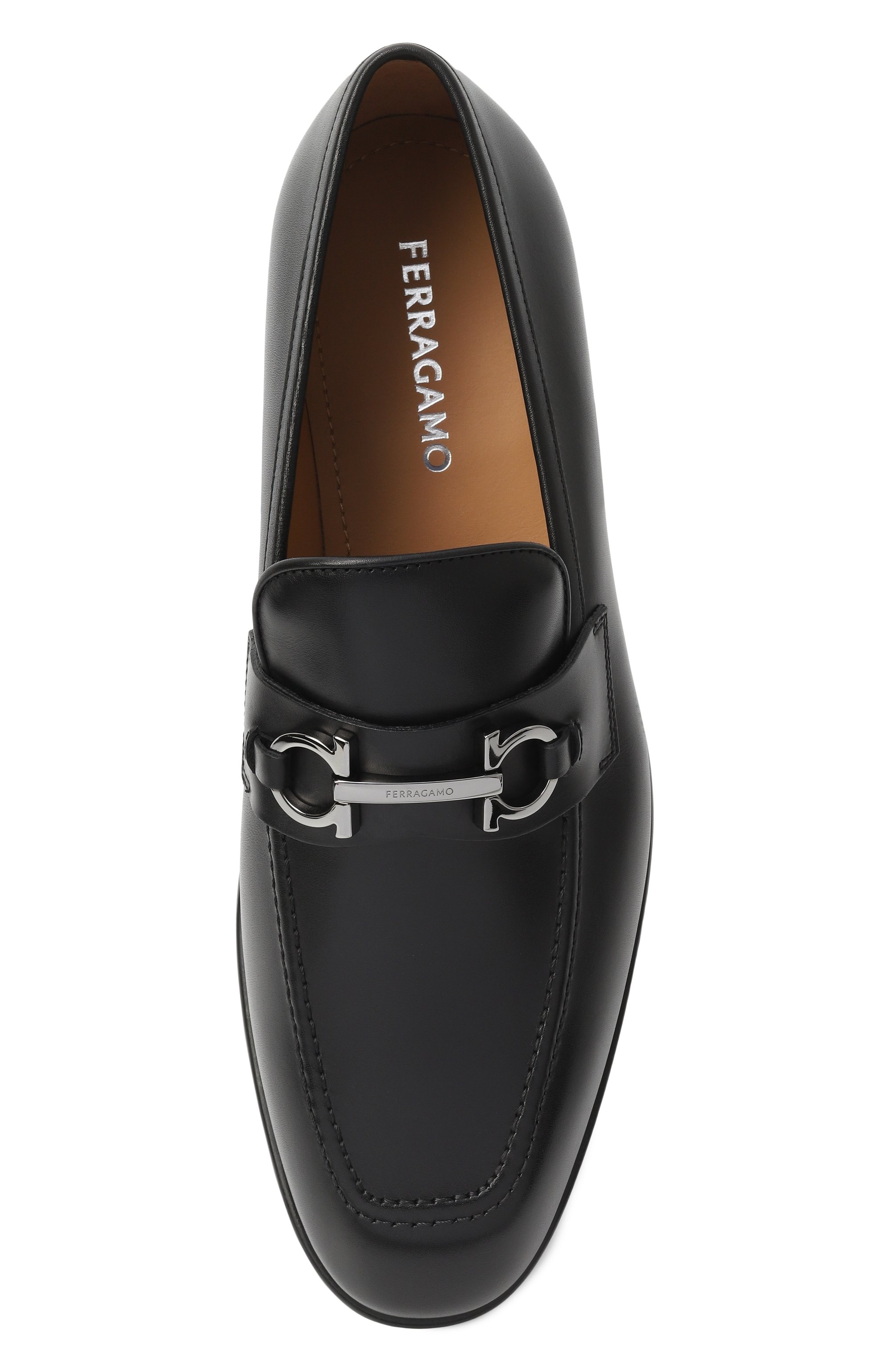 Кожаные лоферы foster FERRAGAMO, арт. 021669/762636, фото 6