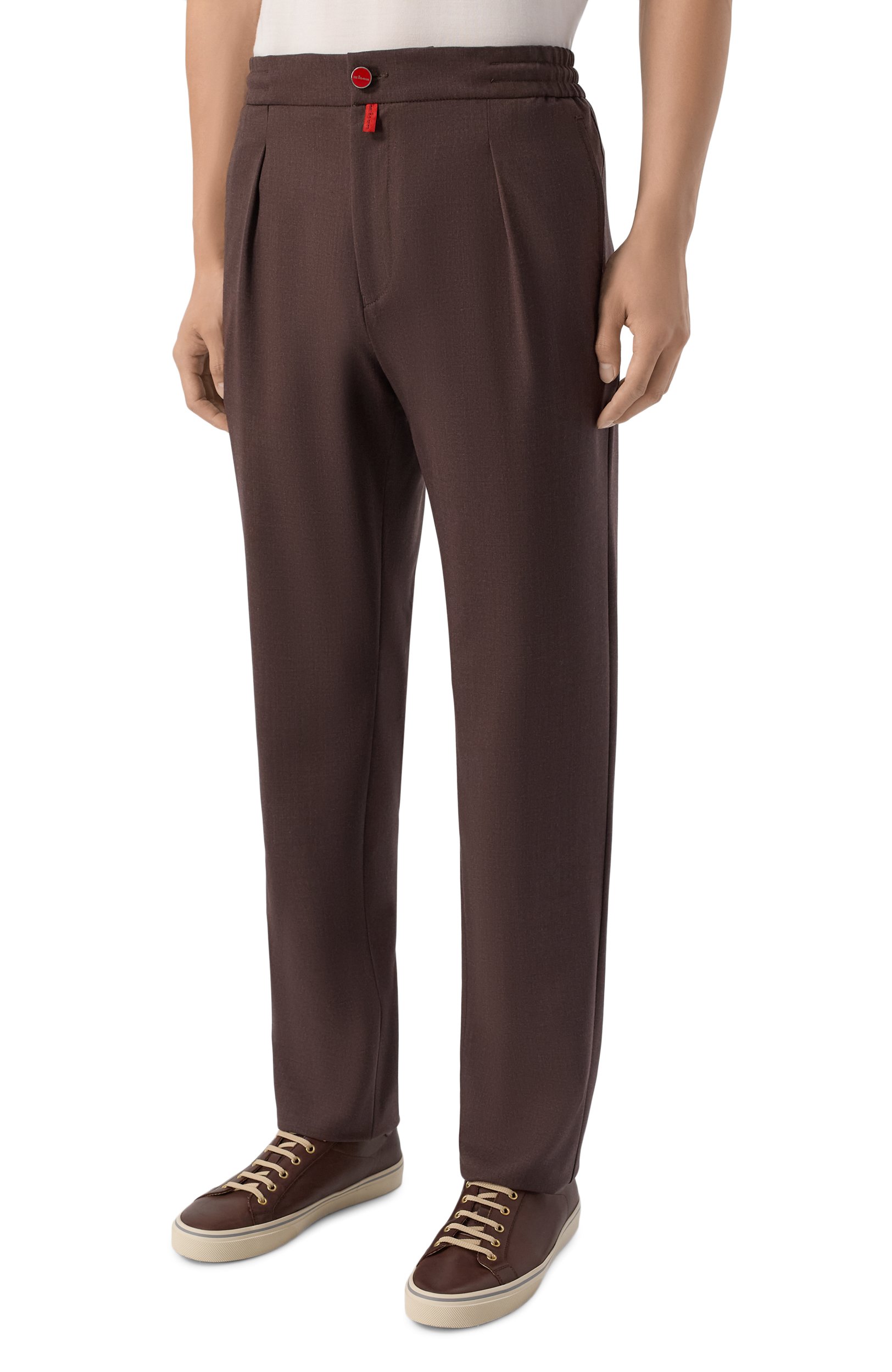 Шерстяные брюки KITON, арт. UP1LACRK0129L, фото 3