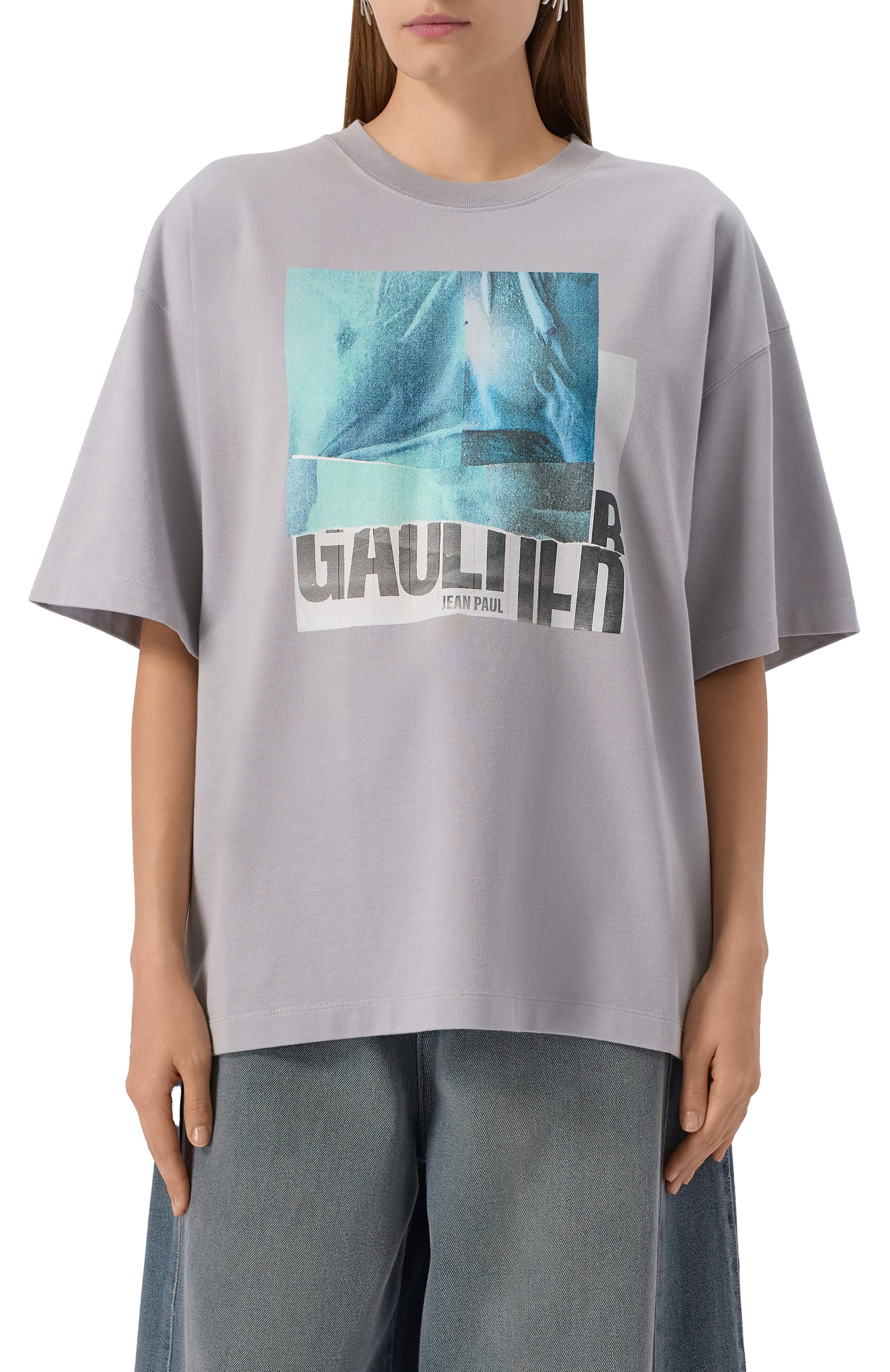 Хлопковая футболка JEAN PAUL GAULTIER, арт. 25/03-W-T0293/J001, фото 3