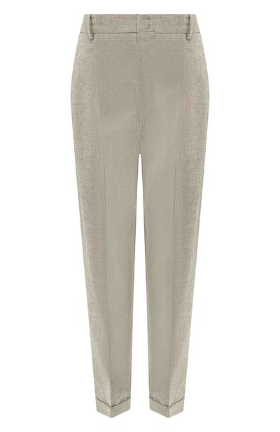Женские брюки из смеси хлопка и льна ISABEL MARANT ETOILE, арт. PA1514-20P011E/L0WEA