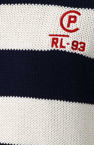 Хлопковый джемпер в контрастную полоску POLO RALPH LAUREN, арт. 710710813, фото 5