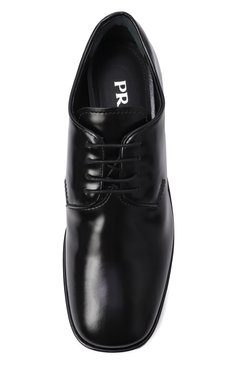Кожаные дерби PRADA, арт. 1E689M-P39-F0002-F-050, фото 4